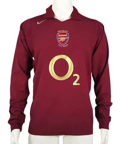 2005-06 season - Arsenal - Home jersey(Click the link to see more styles)