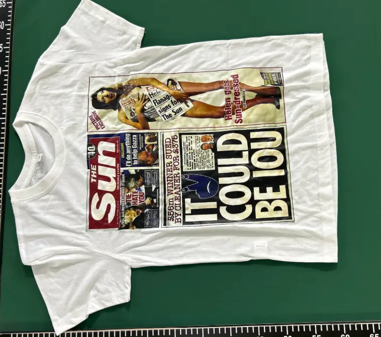 "Helen gets sun-dressed" Tee