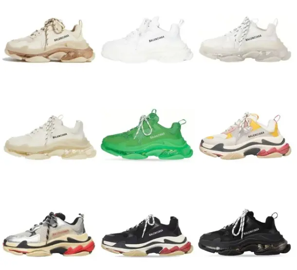 Best l0K Batch] Balenciaga Tripe 29 Colorways