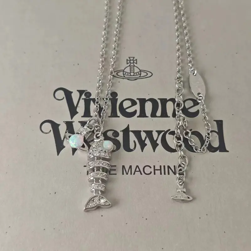 Vivienne Westwood Skull Necklace