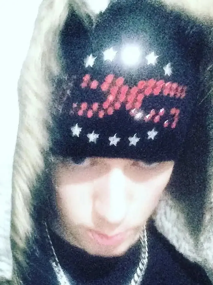 Drain Gang Rhinestone beanie