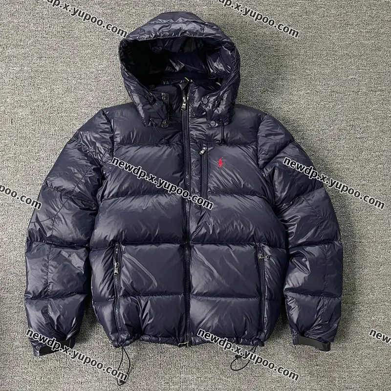 RL new puffer shiny blue