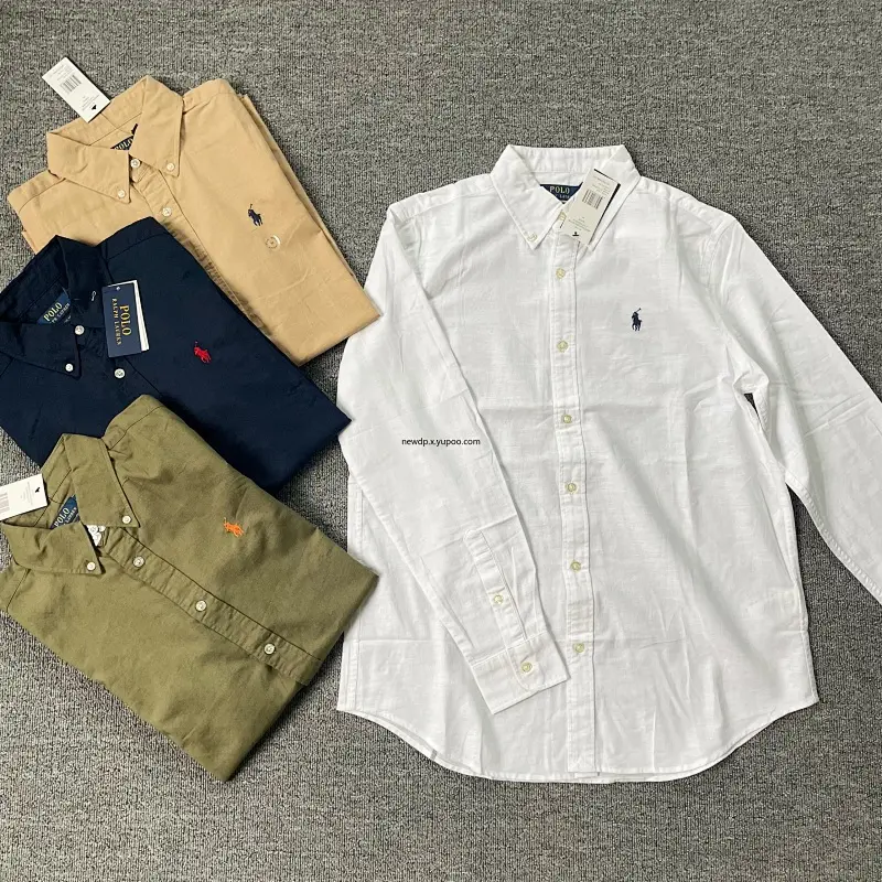 RL new linen long- sleeved shirt