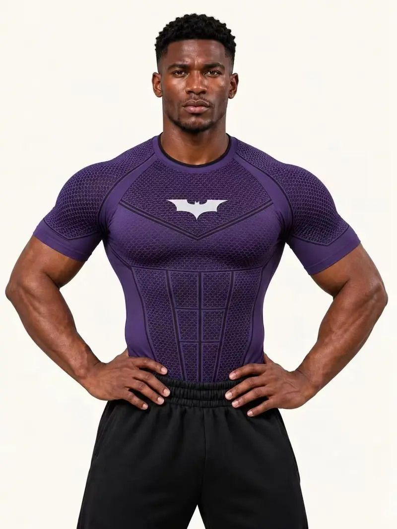 YoungLA Batman Compression T-Shirt