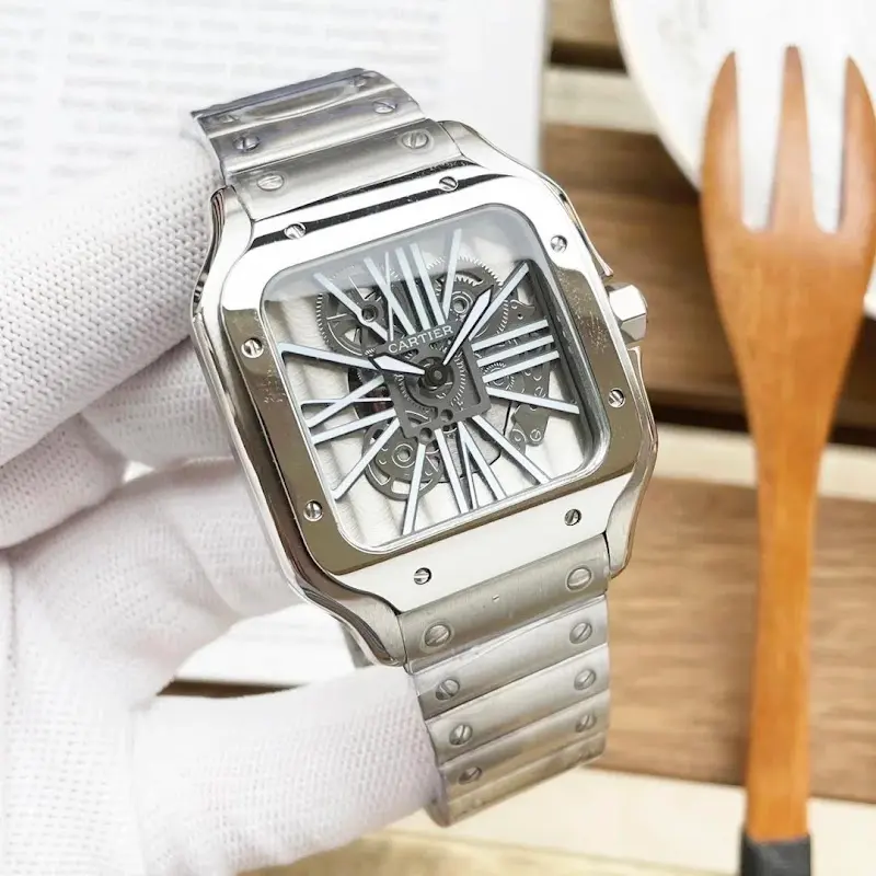 Cartier Santos Skeleton