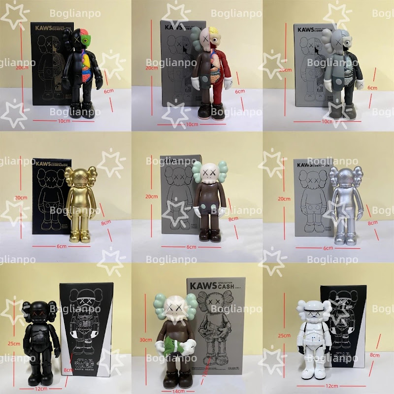 Kaws Figures (Multiple Colorways)