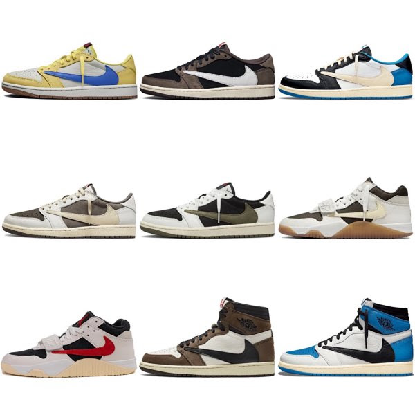 Air Jordan 1 x Travis Scott Low and High (LJR Batch)