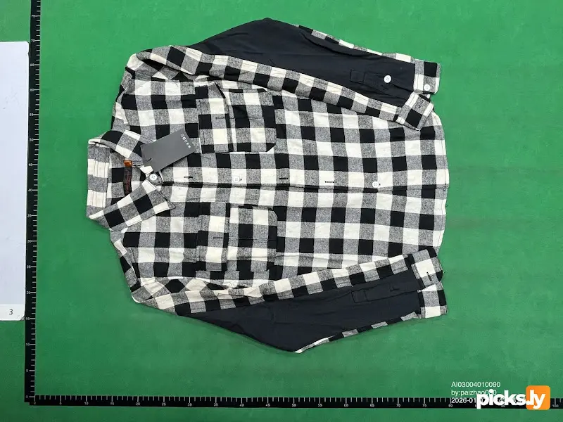 Undercover 06Ss Plaid Shirt