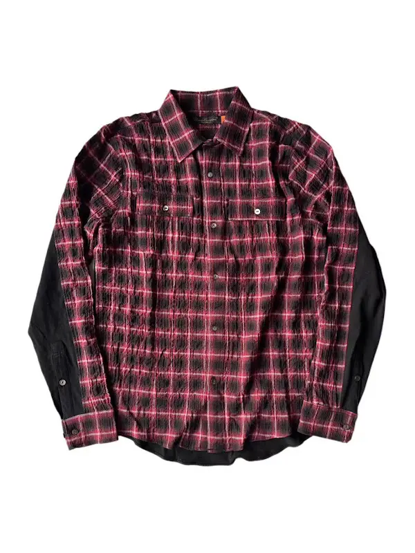 Undercover 07Ss Plaid Shirt