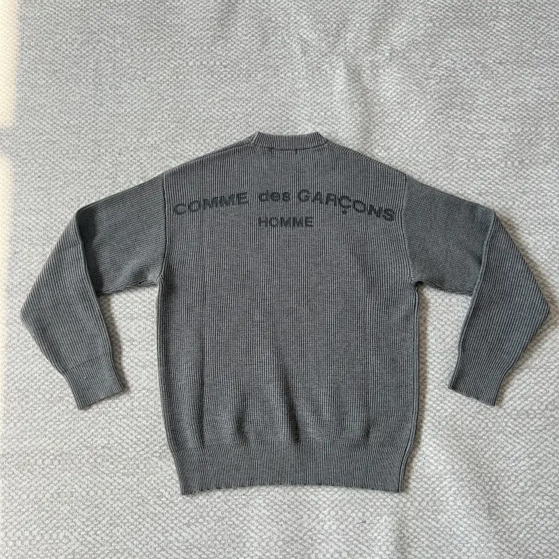 CDG grey sweater