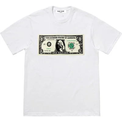 supreme 1 dollar bill shirt