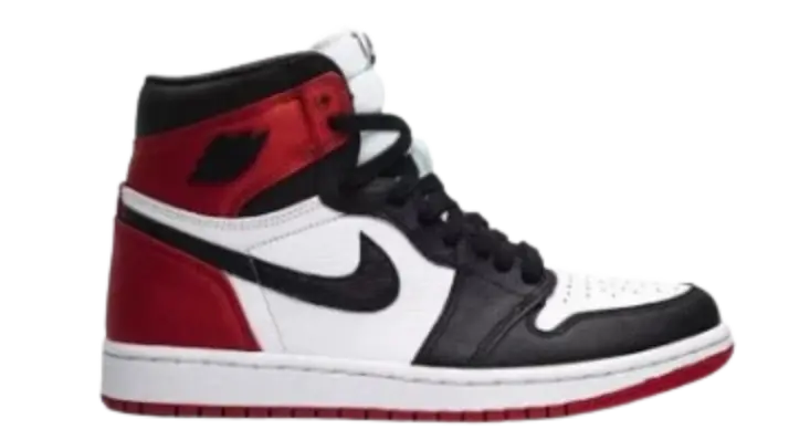 Air Jordan 1 High Satin Black Toe