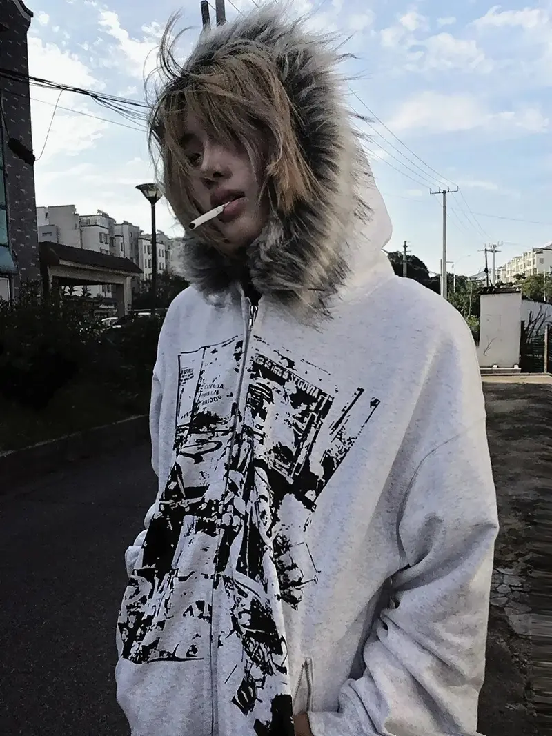 Balenciaga horse pink zip up