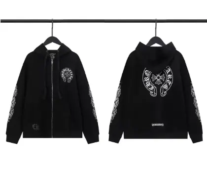 Chrome Hearts zip-up hooded sweatshirt (40 Colourways)