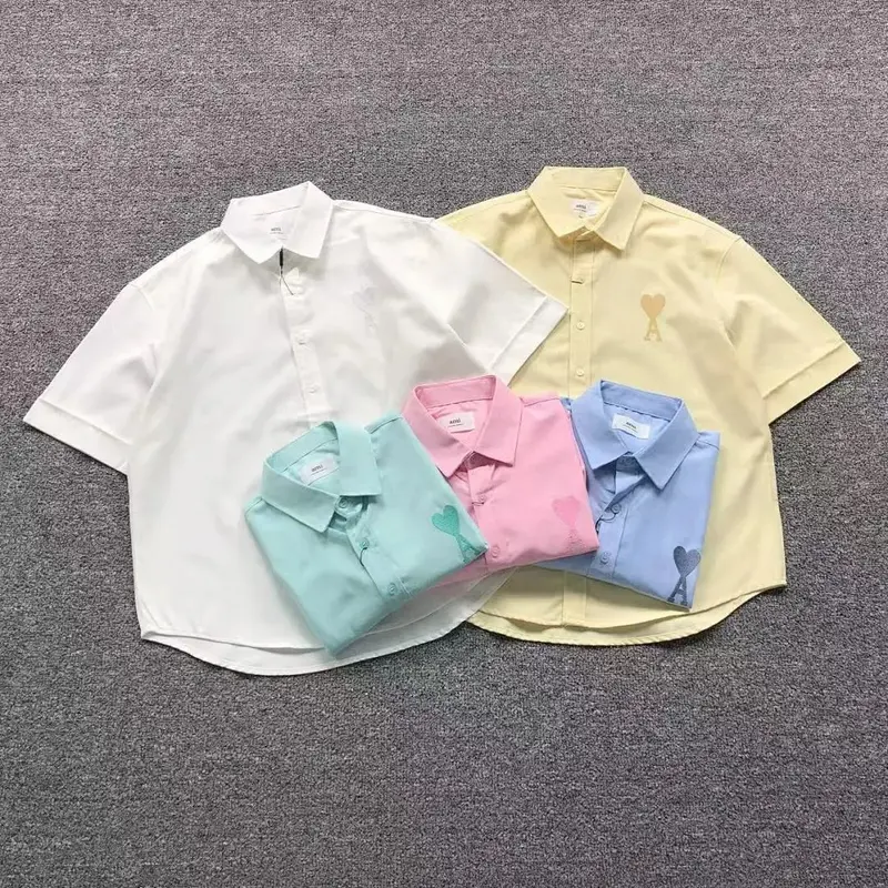 AMI short-sleevedshirt(10+Colourways)