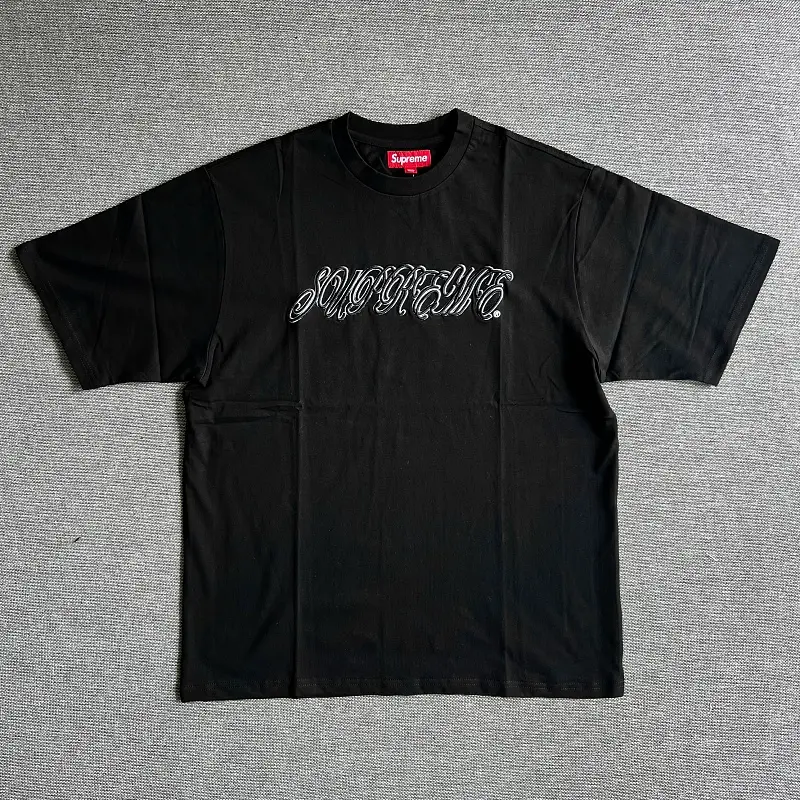 Supreme Raised Script S/S Top