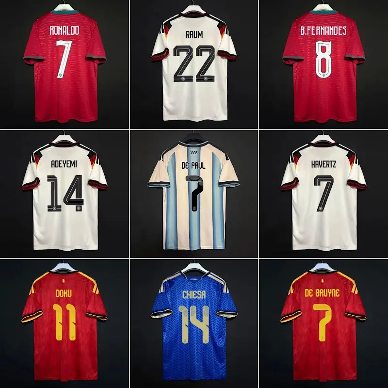 National Team Football Jerseys