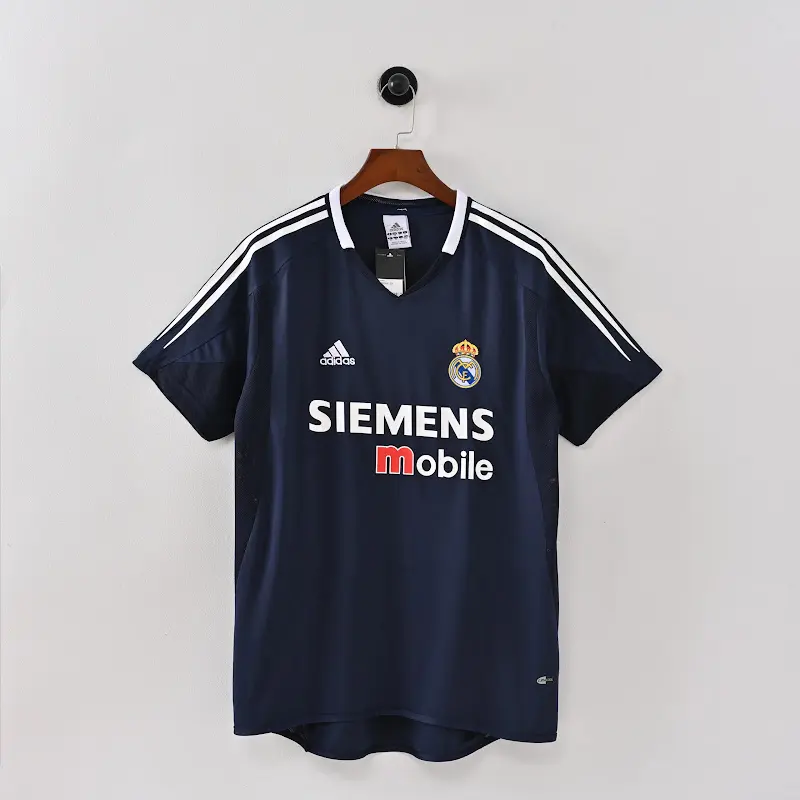 Real Madrid Retro Away Soccer Jersey