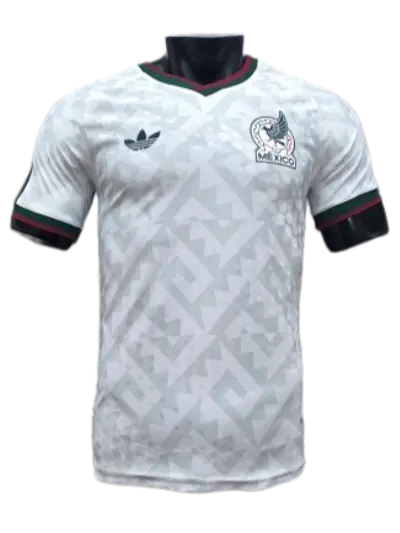14、2526 Season Mexico Special Edition White Player Jersey