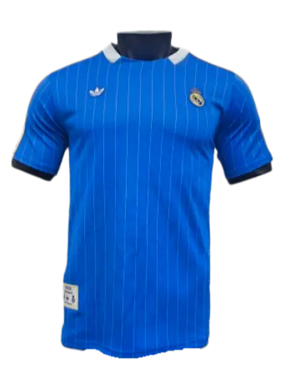35、2526 Season Real Madrid Blue Casual Player Jersey