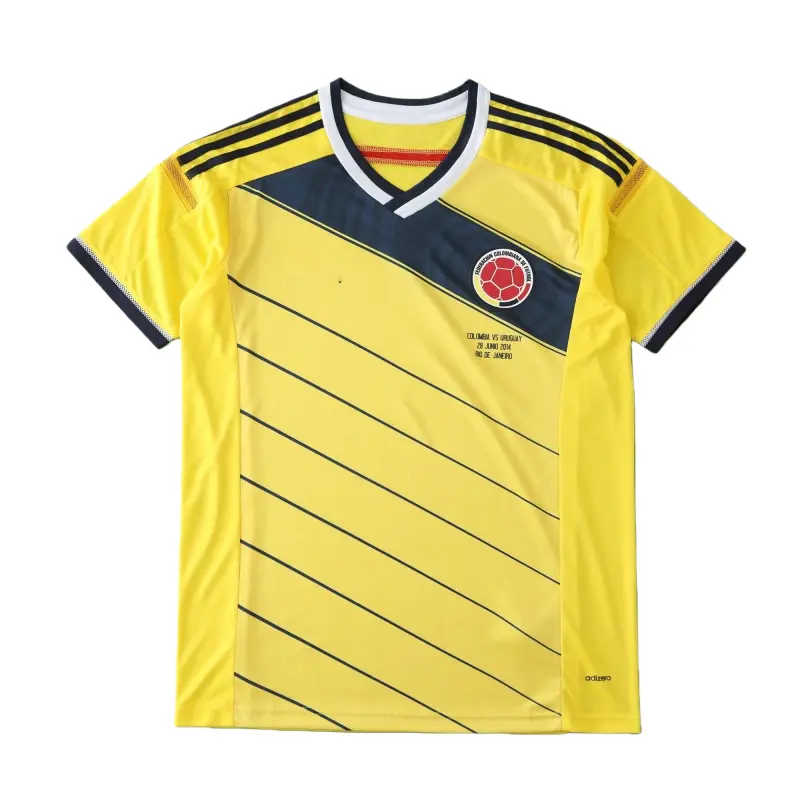 21、2014 season Colombia home Fan version