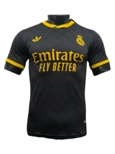 23、2526 Season Real Madrid Special Edition Black Player Jersey