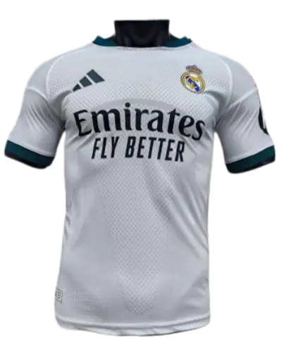 1、2627 Season White Real Madrid Jersey Player Version