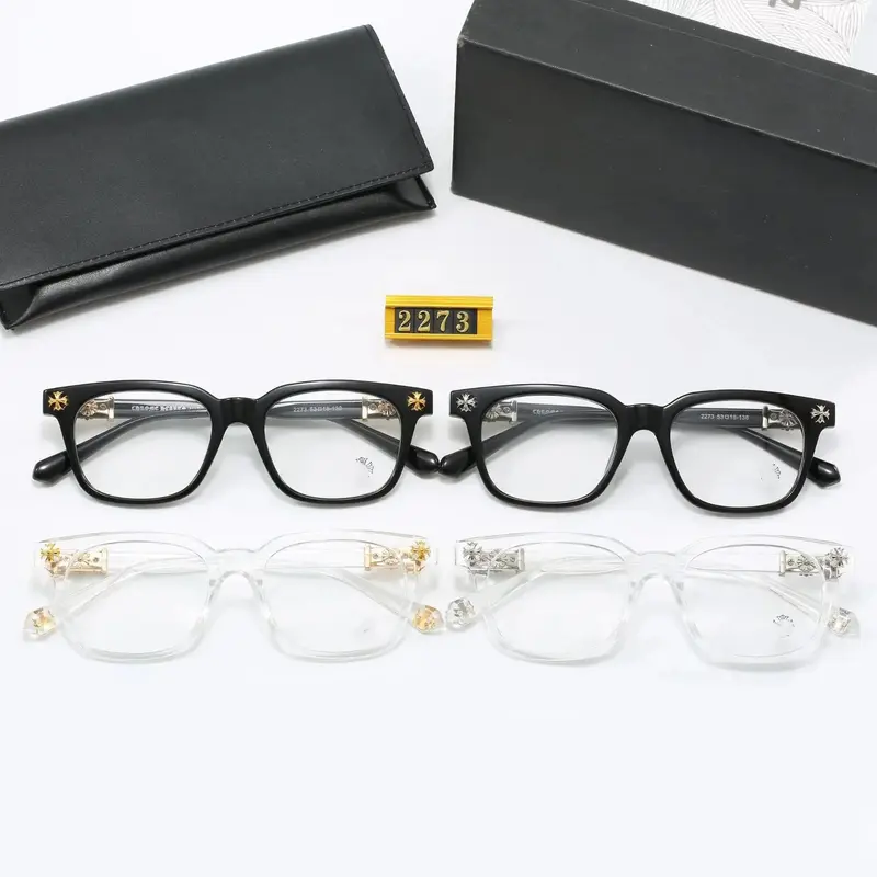 New sunglasses for men and women box gram flat glasses classic travel fashion optical glasses collection-MES