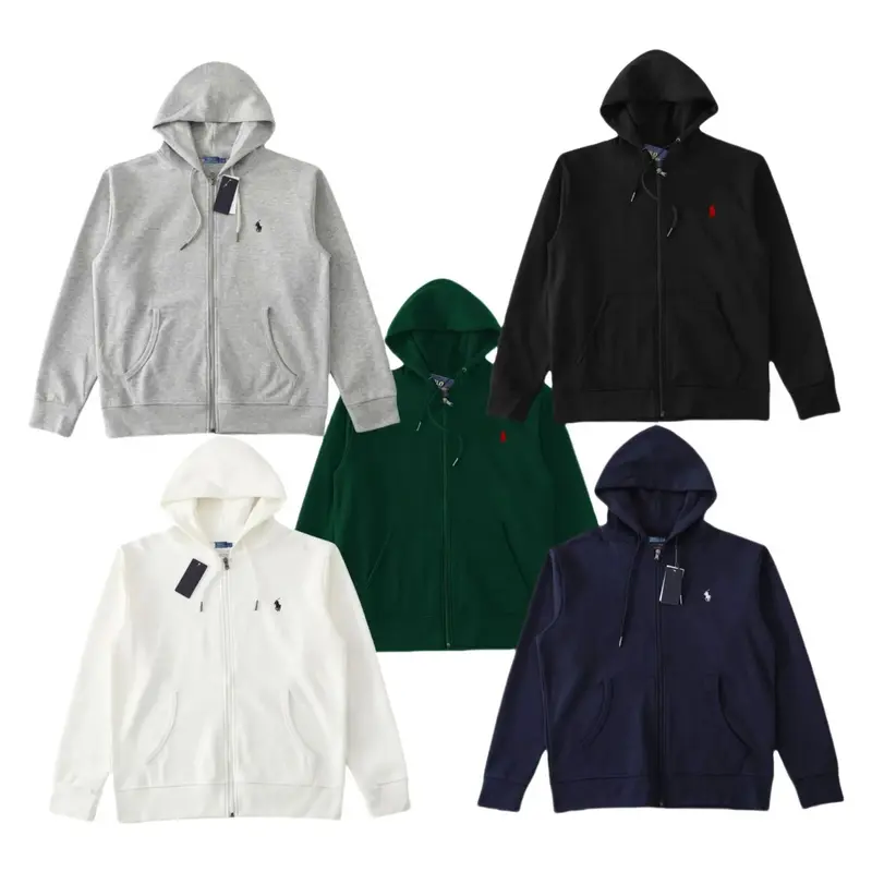 Hooded vests men and women casual zipper cardigan jacket-MES