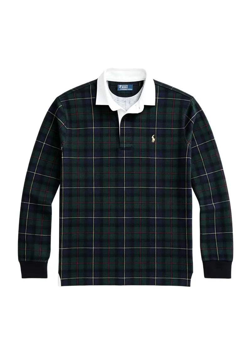 RL vintage plaid long-sleeve